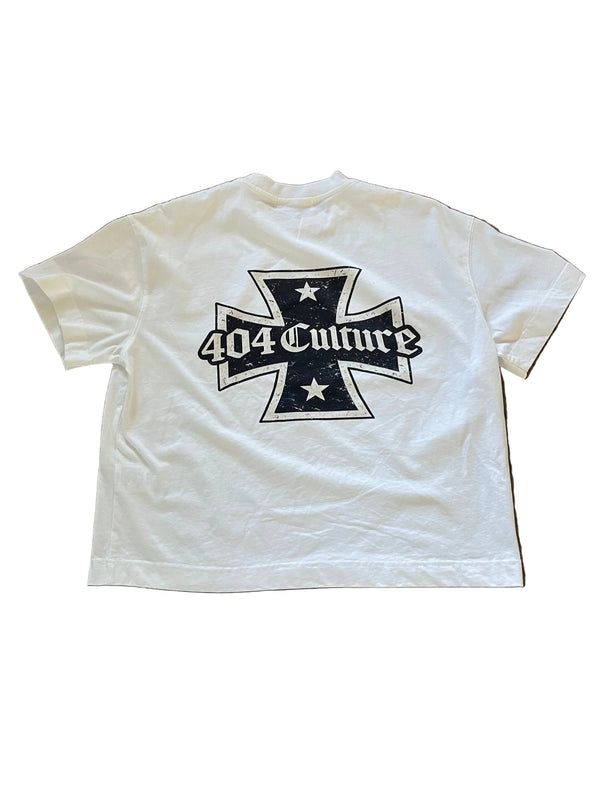 404 culture Iron Cross Tee back
