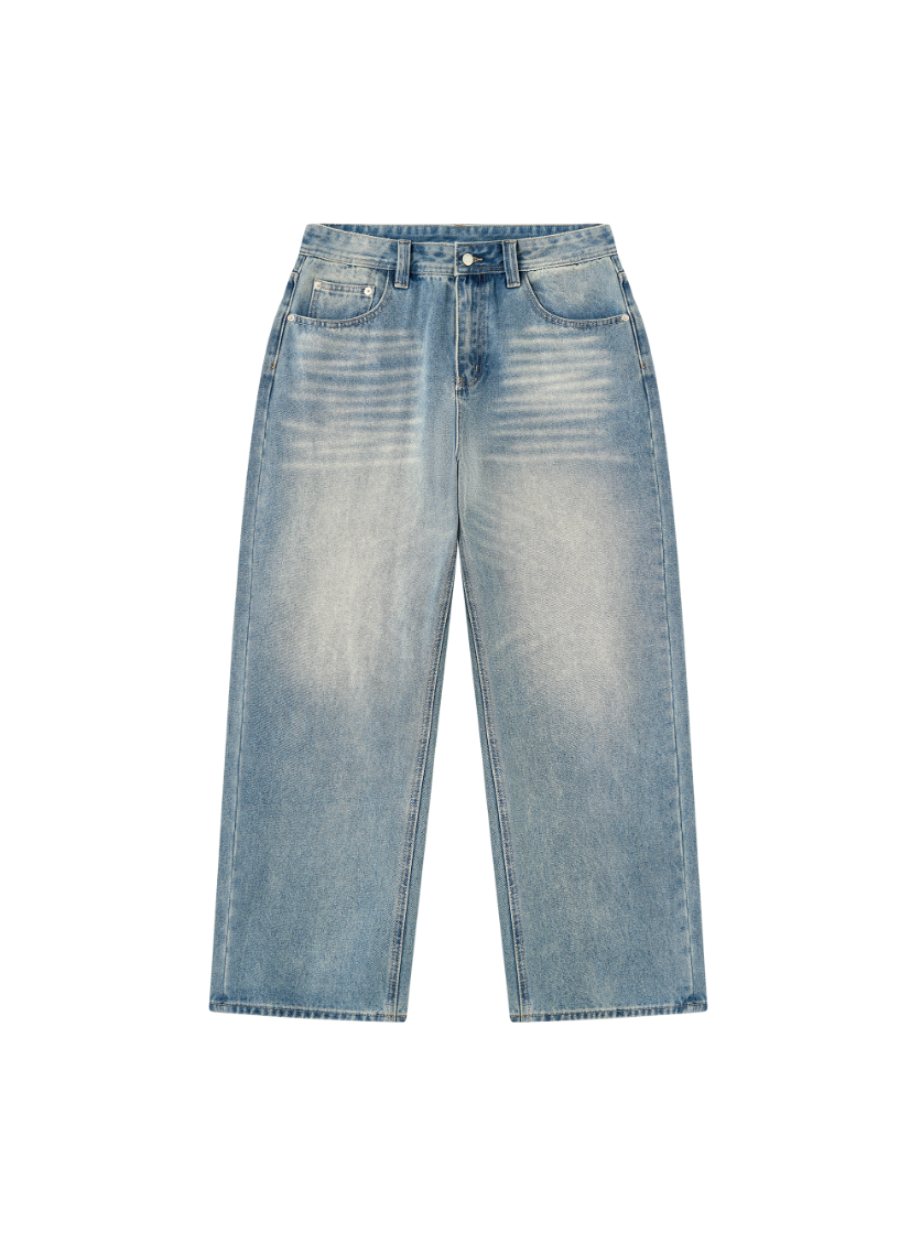 Vintage wash denim